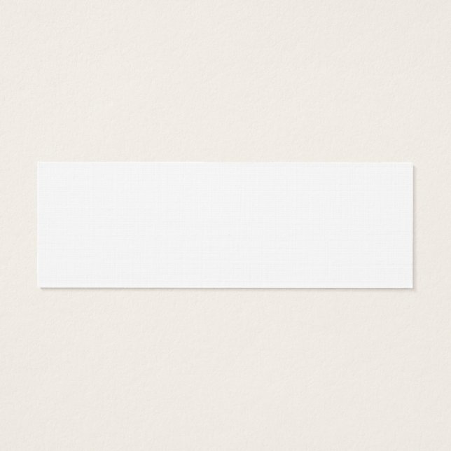 Mini Bookmark-kort, Star Reader Litet Visitkort (Baksidan)