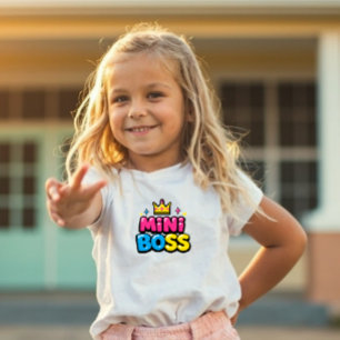 Mini Boss Y2K Söt Barn Tröja