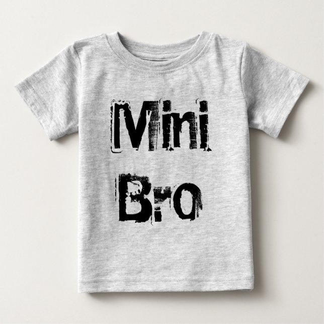 Mini Bro. Tee Shirt (Framsida)