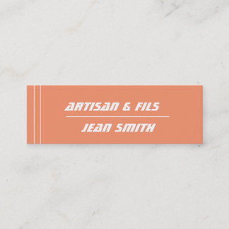 mini carte de visite mini visitkort