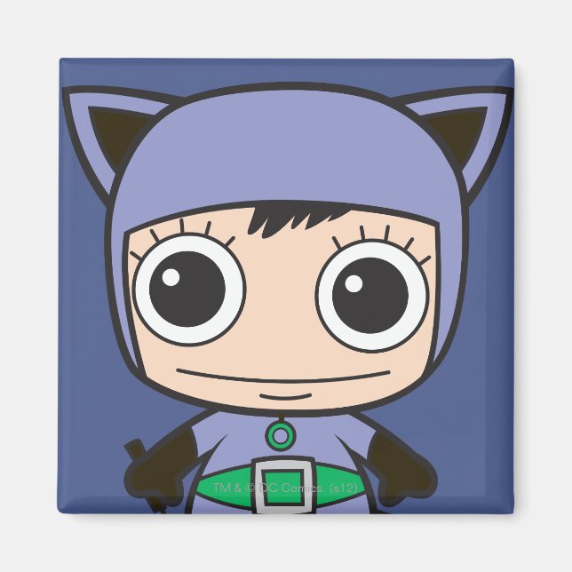 Mini Cat Woman Magnet (Framsidan)