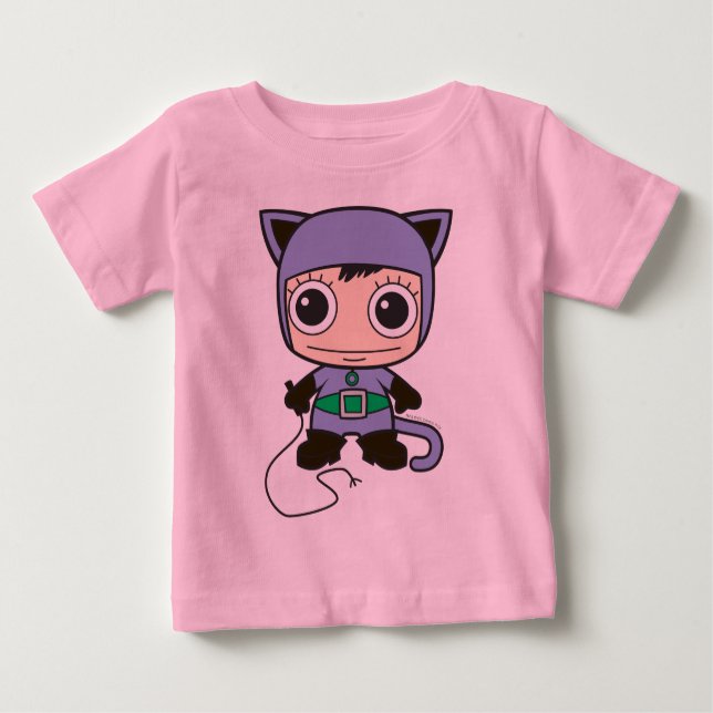 Mini Cat Woman T Shirt (Framsida)