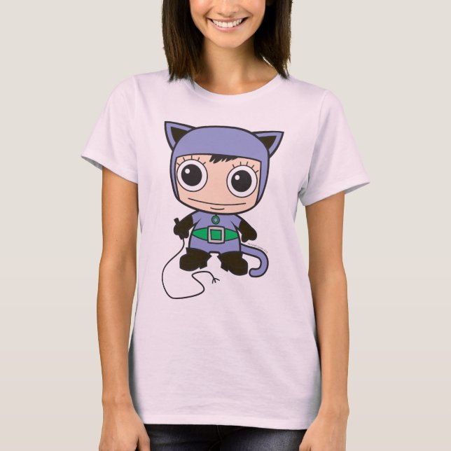 Mini Cat Woman T-shirt (Framsida)