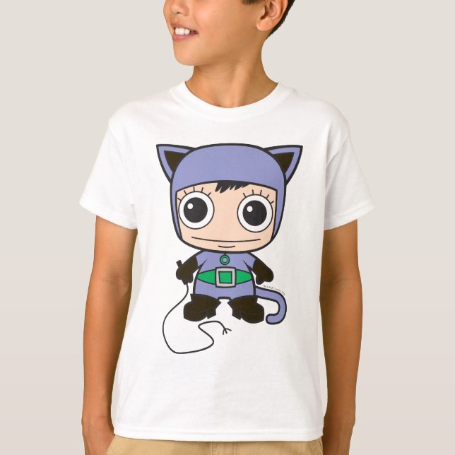 Mini Cat Woman Tee Shirt (Framsida)