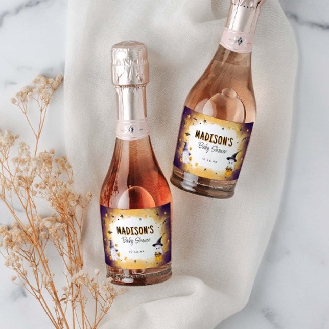 Mini Champagne Cute Halloween Baby Shower (Skapare uppladdad)