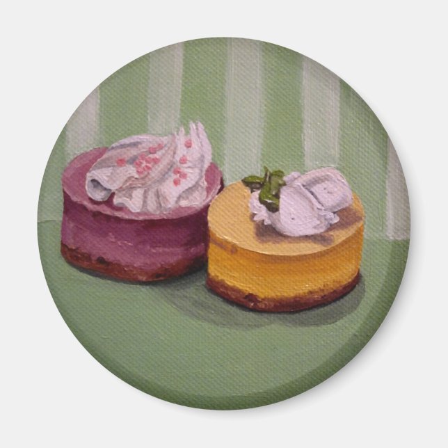 Mini Cheesecakes Magnet (Framsidan)