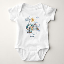 Mini Chef-Frakten i Anpassadet vid havet T Shirt