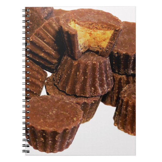 Mini Chocolate och peanut Treats Anteckningsbok (Framsidan)