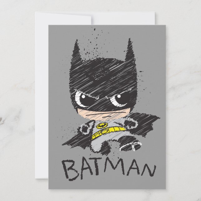 Mini Classic Batman Sketch (Framsida)