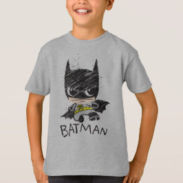 Mini Classic Batman Sketch Tee