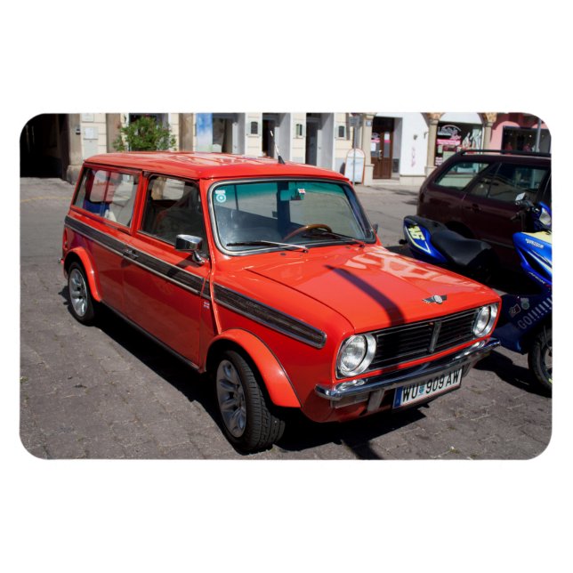 Mini Cooper Clubman Gods Wagon Magnet (Horisontell)