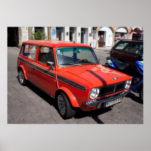 Mini Cooper Clubman Gods Wagon Poster