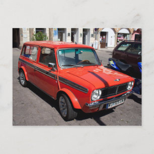 Mini Cooper Clubman Gods Wagon Vykort