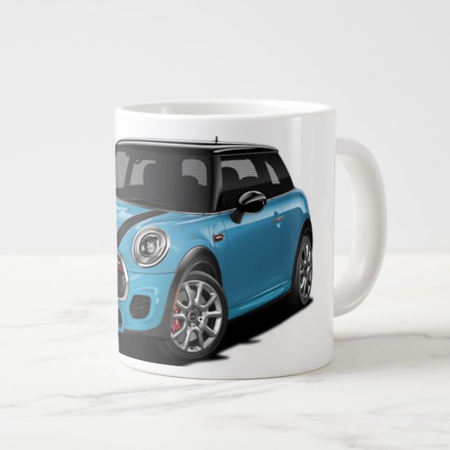 Mini Cooper Hardtop Mugg Jumbo Mugg (Framsida höger)