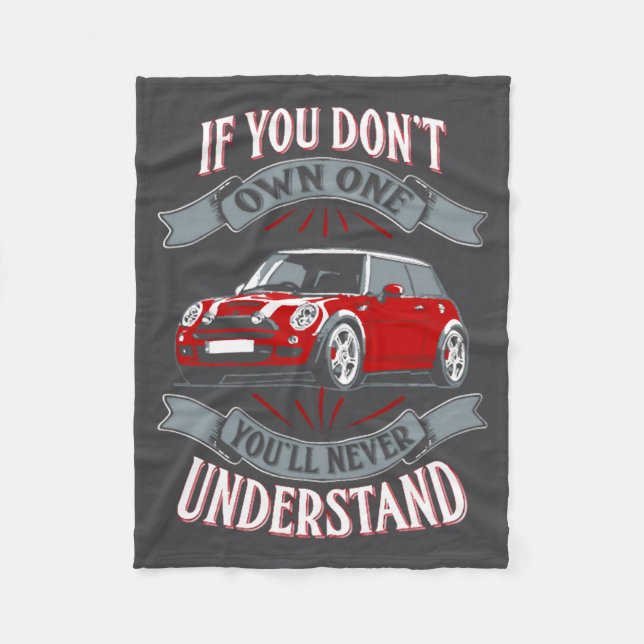 Mini Cooper Mini Cooper You Dont Own One Mi  Fleecefilt (Framsidan)