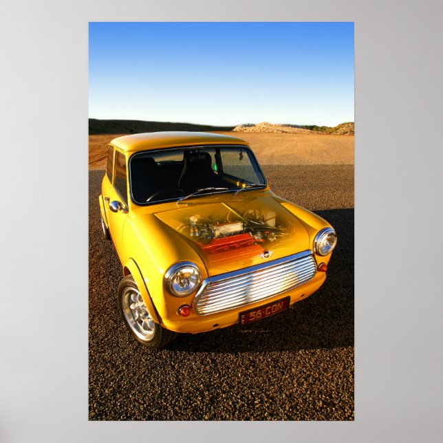 Mini Cooper Poster (Framsidan)