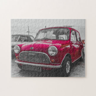 Mini Cooper Puzzle Vintage Pussel