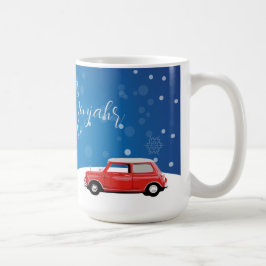Mini Cooper Tasse Neujahr Kaffemugg