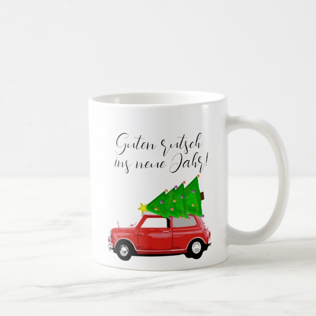 Mini Cooper Tasse Silvester Kaffemugg (Höger)
