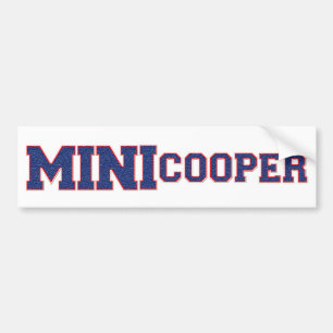 Mini- Cooperbildekal för RWB Bildekal