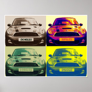 Mini- Coopercollage (affischen) Poster