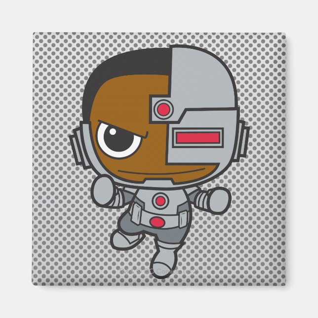 Mini Cyborg Magnet (Framsidan)