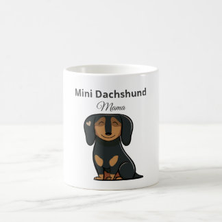 Mini Dachshund Mamma Mugg Hund Mamma Present
