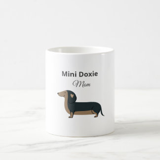 Mini Dachshund Pappa Mugg Gåva för Hundpappa