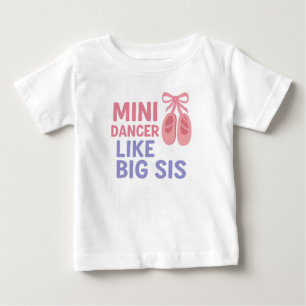 Mini Dansare Liksom Stor Systern T Shirt