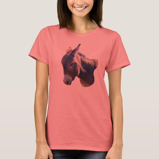 Mini donkey dam t-shirt (Framsida)