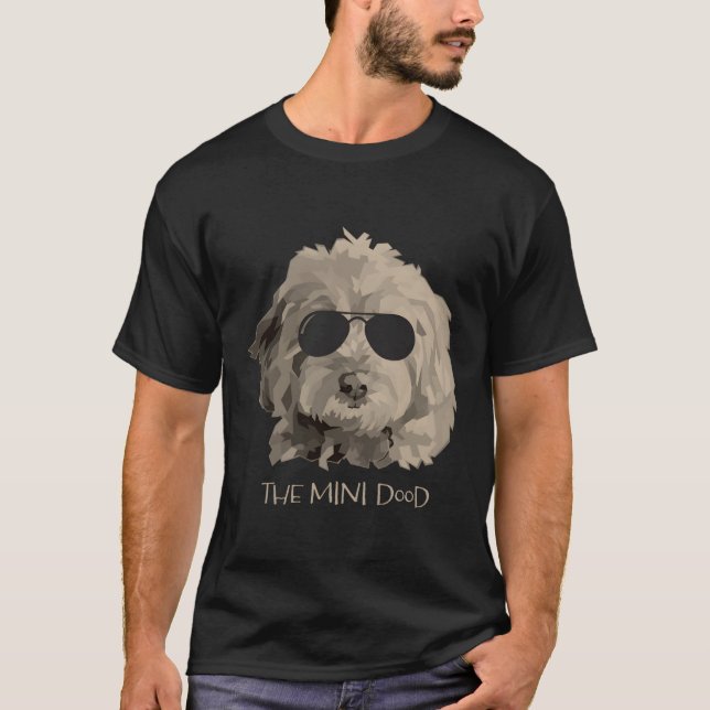 Mini Dood Goldendoodle Labradoodle T Shirt (Framsida)
