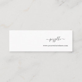 Mini Earring Visning Card Visitkort