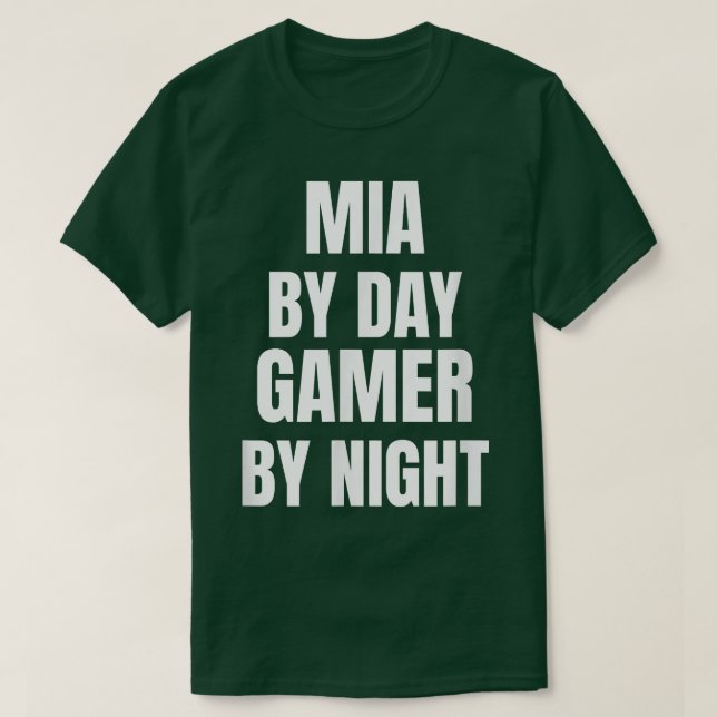 Mini efter dagspatter per natt t shirt (Design framsida)