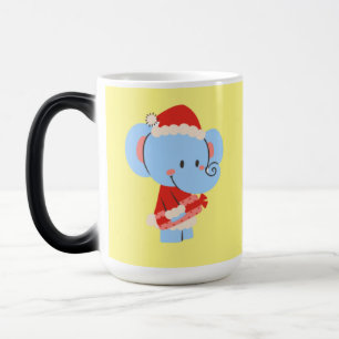 Mini Elephant Leksak på Mugg - Perfekt Collecsible