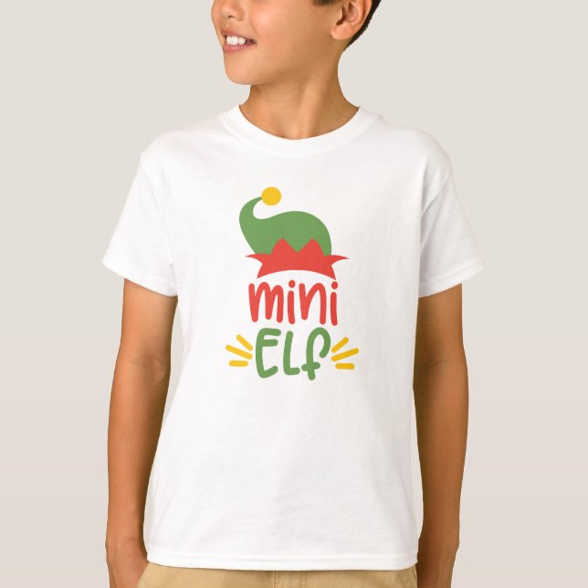Mini Elf T Shirt (Framsida)