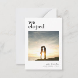 MINI | Enkelt att vi har utvecklat annonseringsfot Anteckningskort