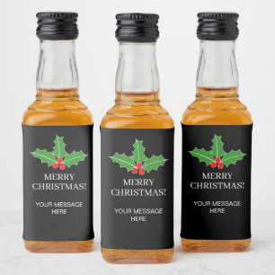 Mini Etiketter för Julfest