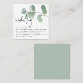 MINI Eucalyptus Informell inbjudan till skript-brö