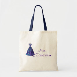 Mini Fashionista Tote Bag Tygkasse