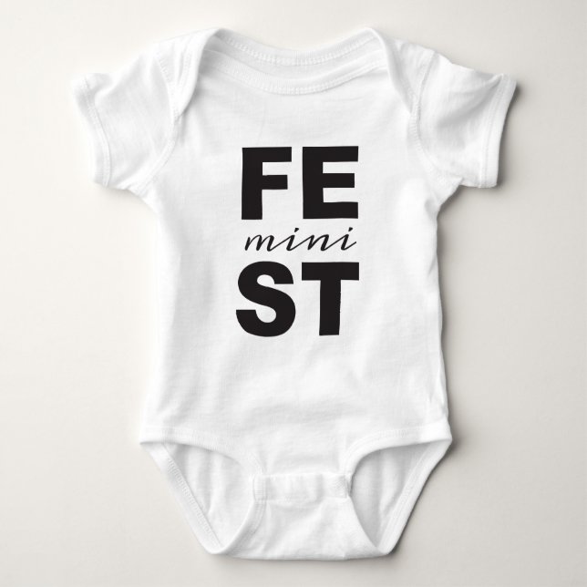 mini feminist t-shirt (Framsida)