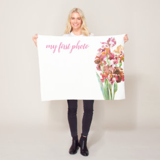 Mini- filt för ditt första bebisfoto