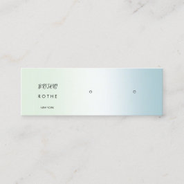 Mini för uppläsning av stud i skriptövertoning visitkort