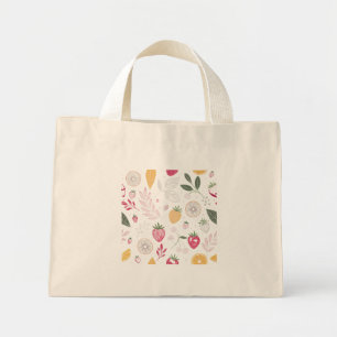 Mini Frukt Konsthink Mini Tote Bag Tygkasse