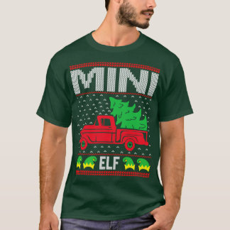 Mini ful christmas sweater t shirt