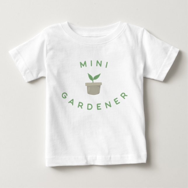 Mini Gardener Småbarn Shirt T (Framsida)