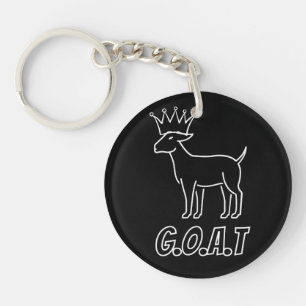 Mini Goat-nyckelkedja vid Dubbla
