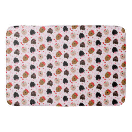 Mini Goldendoodle Hundar Valentines day Badrumsmatta