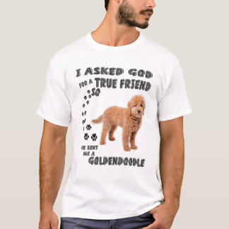 Mini Goldendoodle Quote Mamma, Doodle Pappa Art Cu T Shirt
