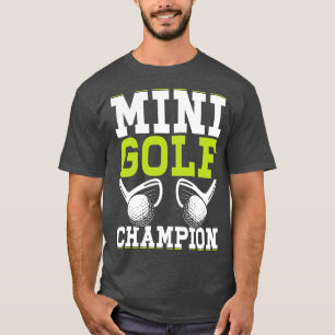 Mini Golf Champion T Shirt for Women Manar 1