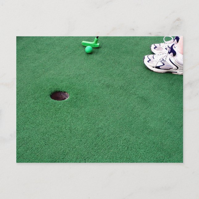 Mini Golf Inbjudan (Framsida)